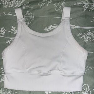 Aerie offline white, tan, and black workout tanks